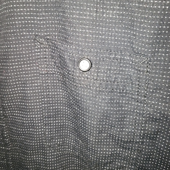 American Rag Large Button Down Long Sleeve Microdot - Picture 7 of 11